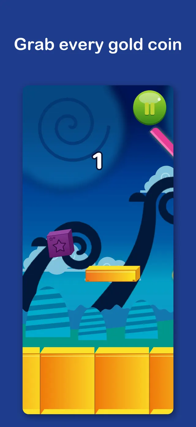 Double jump past a swinging hammer